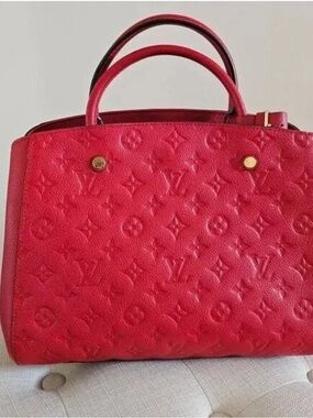 Louis Vuitton Monogram Empreinte Montaigne MM